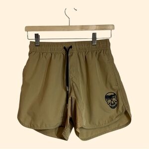 Gymreapers Training Workout Shorts Elastic Waist + Drawstring Stays Cool Size S